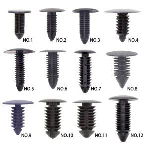트림 패널 플라스틱 리테이너 리벳 푸시 인 4 5mm 6mm 7mm 8mm 9mm 10mm 11mm 홀 자동차 내부 클립