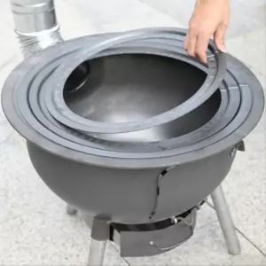 가정용 화덕 업소용 장작 대형솥 화로 받침대 솥걸이 취사 스토브 전문가용 마당용 아궁이