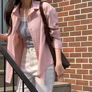 [코코블랑] 러비 파스텔 스트라이프 셔츠