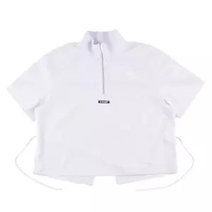 [하프클럽/르꼬끄 스포르티브]르꼬끄 여성 선데이 자가드 루즈핏 반팔 아노락 QQ222OJK45 LLV