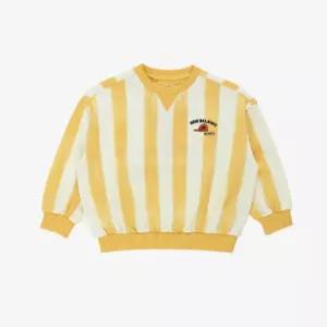 뉴발란스 키즈 스트라이프 라운드넥 스웨트셔츠 BB NK9CG1303U 30 51