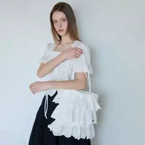 [에고이스트][BLUE LABEL] 3단 펀칭 레이스 숄더백 (ES2OAB01)[35842707]