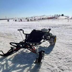 212CC 스노우 고카트 4륜 구동 오프로드 연료형 형  성인용  산악용 해변 랠리 경주용 자동차