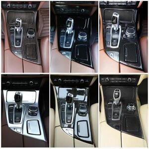 BMW 5 시리즈 F10 2011-2017 520li ABS 자동차 센터 콘솔 기어 시프트 패널 커버 트림 스티커, 액세서리