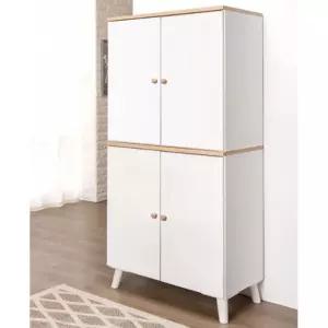 북유럽 낮은 아기 이불 화이트 수납장 72cm 아이 아기용품 아이방 미니