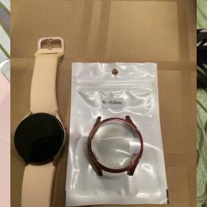 삼성 갤럭시 워치 7-6-5-4-FE 40mm TPU 케이스 풀 프로텍션 커버 실리콘 범퍼 스크린 시계 액세서리