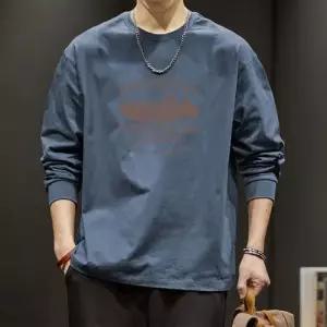 윈터솔져 남성 데일리룩 반팔 셔츠 순면 빅사이즈 티 풀오버 표 긴팔티 라운드넥 KUK2