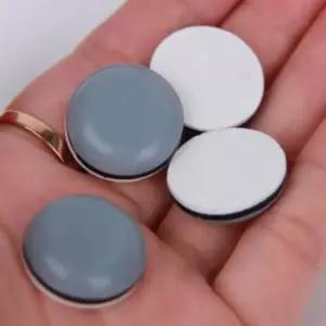 의자발캡 원형 19mm 4p 소음방지스티커 테프론스티커 의자다리커버 의자발커버