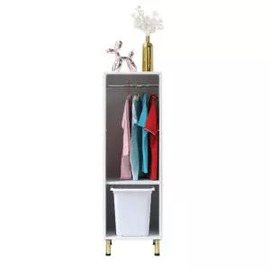 탈부착선반 틈새 베이비 아기옷 행거수납장(42cm 3색) 아기방 아이방 옷장