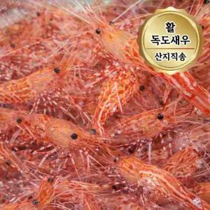 당일조업 동해안 활 독도새우 꽃새우 도화새우 혼합 500g 20 30미)