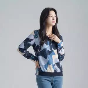 [PAT 여성] 전판 프린트 블라우스_1I22503
