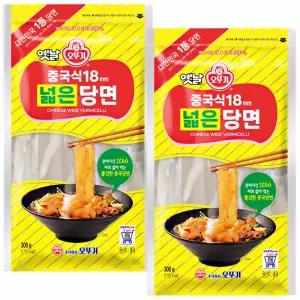 오뚜기 중국식 18mm 넓은 당면 300g x 2개