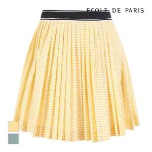 [에꼴드파리/드라로얄] 체크플리츠 미니스커트_RB36WSAM13Z