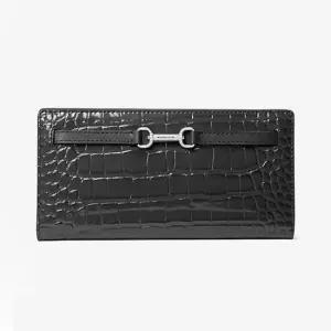 마이클코어스 [국내배송] 카슨 라지 크로커다일 지갑 35F5S2ZE3A