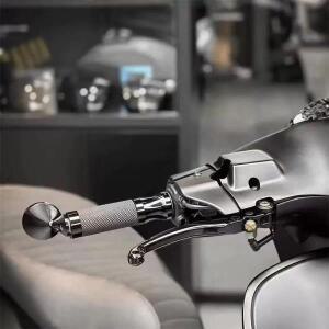 베스파 스프린트50/150 GTS150/250/300 바이크 오토바이 리어뷰 라운드 핸들바 바 엔드 사이드 미러 22mM