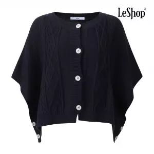 [AK수원점] [르샵] 피셔 버튼 니트 판쵸 (BQ2KC009A)