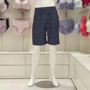 [AK수원점] [트라이엄프] 남성 쿨 폴리강연 스트라이프 5부 실내복 잠옷 바지