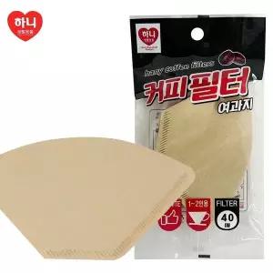 [하프클럽/알티피아]종이필터 핸드드립 커피여과지(1-2인용) 40매
