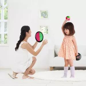 옆집샵 찍찍이 캐치볼 세트 캠핑장에서 가족과 함께 즐기는 신나는 공 놀이 완구