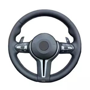 BMW F30 F32 F0 F20 F07 E46 E60 E90 M3 M4 M7 시리즈에 한 업그레이드 된 가죽 스티어링 휠
