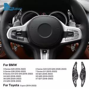 ABS 자동차 핸들 시프트 패들 시프터 확장 BMW 3 4 5 7 8 시리즈 G20 G22 G30 G5 G6 X3 X4 X5 X6 X7 Z4 G05