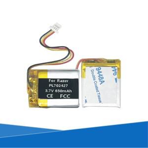 Razer Viper Ultimate 게이밍 마우스용 650mAh RC30-030501 PL702427 배터리