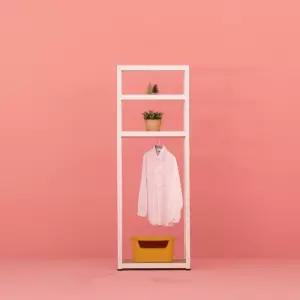 견고한 안전성 철제선반 행거 4단 가로 100 높이 180