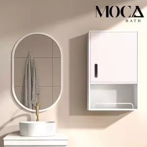 모카바스 앨리스 욕실 상부 수납장 W500 H800