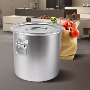 대형솥육수양은 위생용기 양은들통 3 들통 들통찜통식당 식깡 육수통