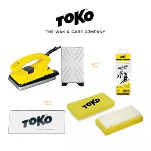토코 T8 왁싱 왁싱다리미 4종세트 종세트 왁스 스키 보수 초보자용