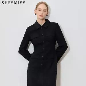 [쉬즈미스(SHESMISS)] 하이엔드 퀄리티 카라 트위드 원피스 (택가격: 498000원)