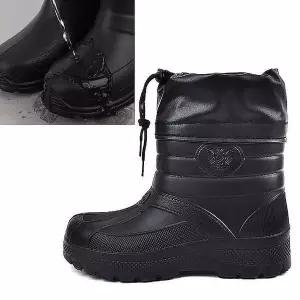 남자 겨울 털방한화 방수 부츠 배달 작업화 장화 신발 숏장화