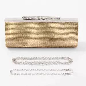 미니 클러치백 골드 내부포켓 웨딩 크로스백 미니