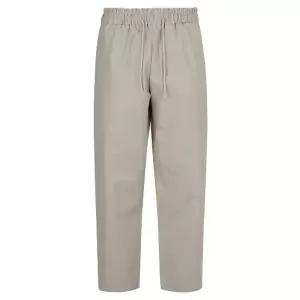 남자 린넨 와이드 스판 밴딩팬츠 NE-PTS-Q023-베이지