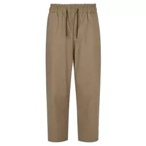남자 린넨 와이드 스판 밴딩팬츠 NE-PTS-Q023-카키
