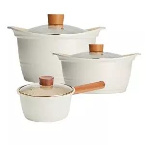 [키친아트]키친아트 베이직 IH 세라믹코팅 냄비 곰솥3종18+24+26