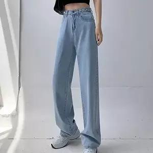 [셀러허브 패션]바지 연청 팬츠 데님 사이즈조절 편한 데일리 여자 (45882035)