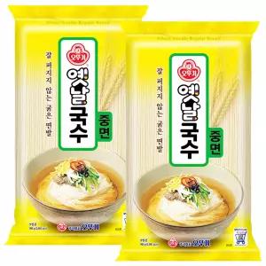 오뚜기 옛날 국수 중면 900g x 2개