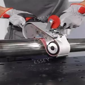 소형 샌더 샌딩기 헤드 작업 광택기 파이프 벨트 연마기 밴드 2륜