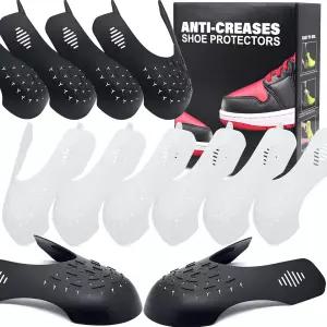 신발 스니커즈 에어 조던 포스 덩크 등을 위한 TUPED 6켤레 주름 보호대 모양 홀더