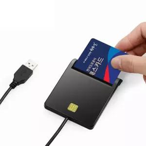 COMS 하이패스 충전 카드리더기 USB 스마트 IC리더기