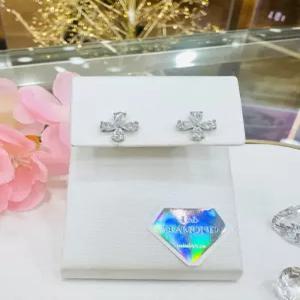 [미니골드 스타필드 코엑스점] 14K 다즐링 플로라 베이직 다이아 귀걸이 MES13179