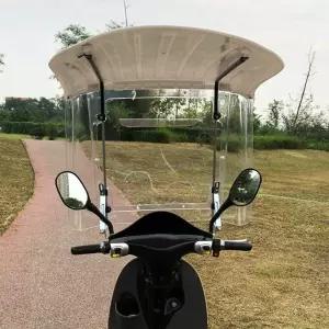 오토바이 스쿠터 캐노피 배달기사 레인커버 우산 양산 그늘막