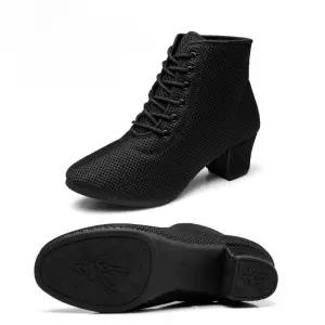 라인댄스 앵글부츠 사교 살사화 공연 라틴 줌바 댄스화 슈즈