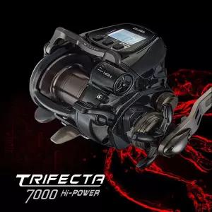 은성 실스타 트라이펙타 7000HP 전동릴 최대드랙 83kg LCD 장착 무선배터리 장착가능 고급형 전동릴
