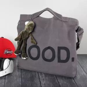 여성 여자 귀여운 개구리 인형 키링 크로스백 패브릭 에코 토트 백 천 가방 2color