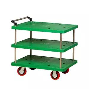 삼성금형 대차 3단 손수레 핸드 카트 구르마 특대형 610x920mm