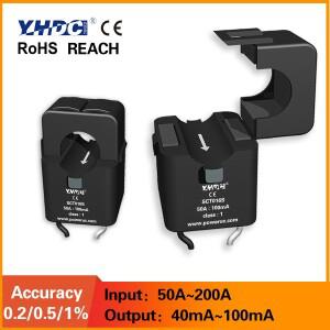 YHDC SCT016S 입력 50A/80A/100A/120A/150A/160A/200A 출력 40mA/50mA/0.1A/1A 정확도 0.5% 형 전류 변환기
