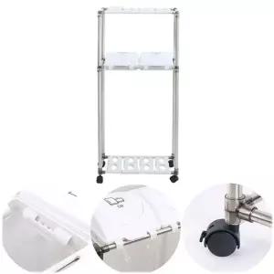 화이트 2단 2구 (스티커 포함) 분리수거