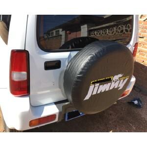 [호환품]14인치 4륜구동 4x4 PU 가죽 스페어 타이어 커버 스즈키 호환 짐니 자동차 케이스 가방 방수 방진